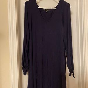 Navy blue dress